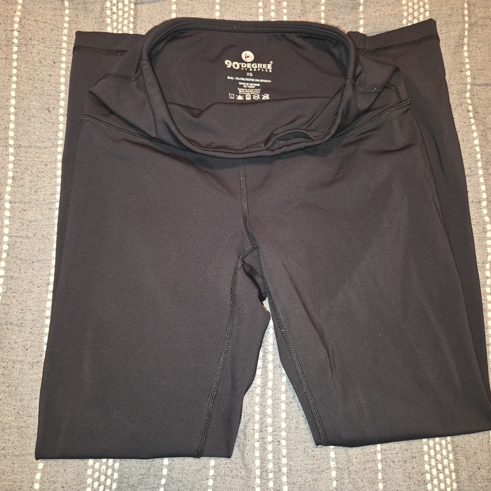 90 Degree By Reflex Charcoal Leggings